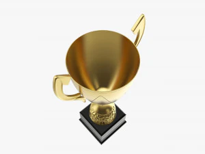 Ta&ccedil;a trof&eacute;u 06 Modelo 3D