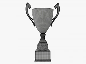 Ta&ccedil;a trof&eacute;u 06 Modelo 3D