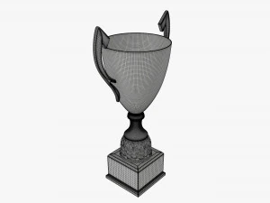 Ta&ccedil;a trof&eacute;u 06 Modelo 3D