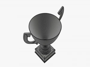 Ta&ccedil;a trof&eacute;u 06 Modelo 3D