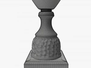 Ta&ccedil;a trof&eacute;u 06 Modelo 3D