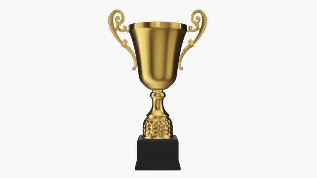 Trophy cup 07 v2 3D Model .c4d .max .obj .3ds .fbx .stl .blend 