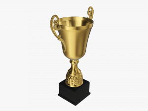 Trophy cup 07 v2 3D Model