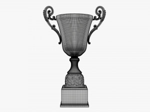 Trophy cup 07 v2 3D Model