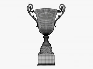 Trophy cup 07 v2 3D Model