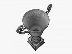 Trophy cup 07 v2 3D Model