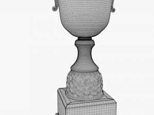 Trophy cup 07 v2 3D Model