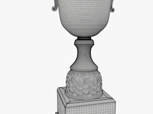 Trophy cup 07 v2 3D Model