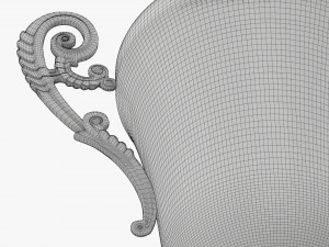 Trophy cup 07 v2 3D Model