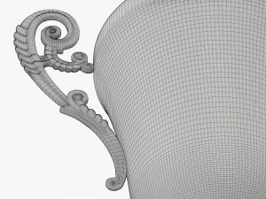 Trophy cup 07 v2 3D Model