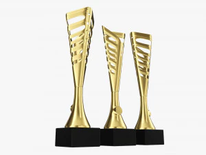 Trophy cup 08 3D Model