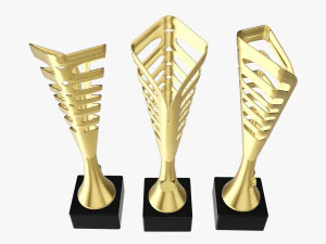Trophy cup 08 3D Model