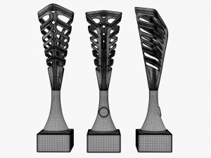 Trophy cup 08 3D Model