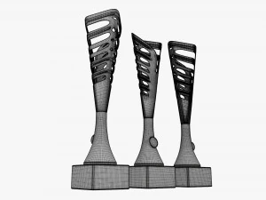 Trophy cup 08 3D Model