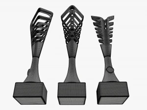 Trophy cup 08 3D Model