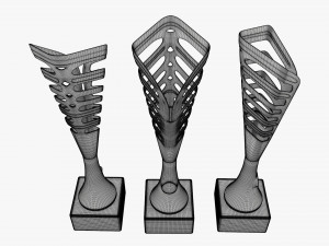 Trophy cup 08 Modelo 3D