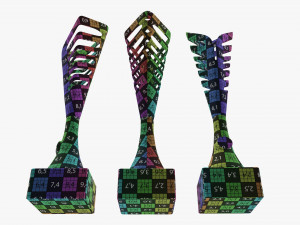 Trophy cup 08 Modelo 3D