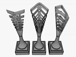 ट्रॉफी कप 09 3D मॉडल