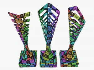 ट्रॉफी कप 09 3D मॉडल