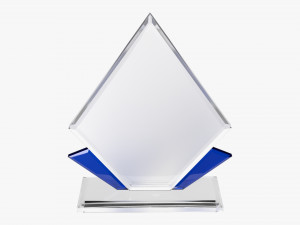 Trophy glass 01 Model 3D