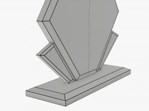 Trophy glass 01 3D Model