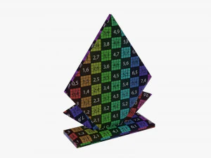Trophy glass 01 3D Model