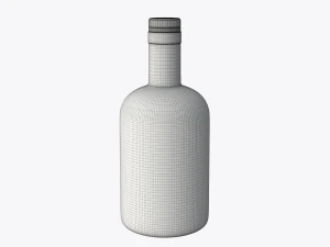 Whiskey bottle 01 3D Model