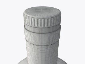 Whiskey bottle 01 3D Model