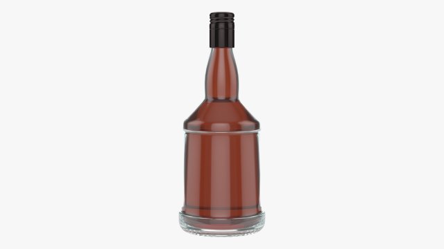 Whiskey bottle 02 Modelo 3D .c4d .max .obj .3ds .fbx .stl .blend 