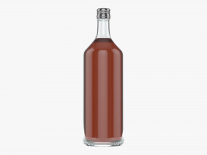 Whiskey bottle 03 3D Model