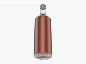 Whiskey bottle 03 3D Model