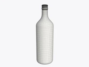 Whiskey bottle 03 3D Model