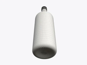 Whiskey bottle 03 3D Model