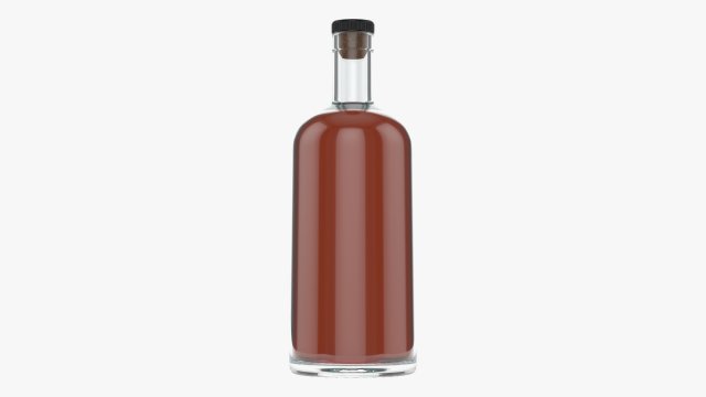 Whiskey bottle 04 Modelo 3D .c4d .max .obj .3ds .fbx .stl .blend 