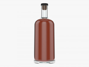 Whiskey bottle 04 Modelo 3D