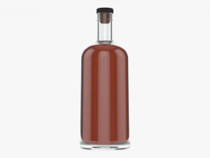 Garrafa de u&iacute;sque 04 Modelo 3D