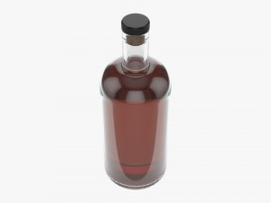 Whiskey bottle 04 Modelo 3D
