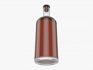 Whiskey bottle 04 Modelo 3D