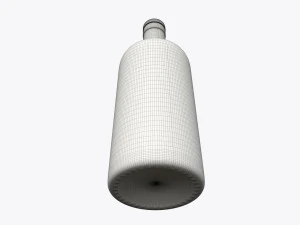 Whiskey bottle 04 3D Model