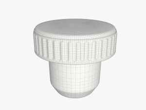Whiskey bottle 04 3D Model