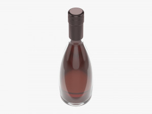 Whiskey bottle 05 Model 3D