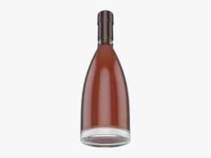 Whiskey bottle 05 Model 3D