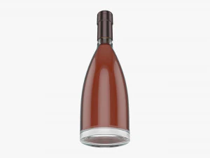 Whiskey bottle 05 3D Model