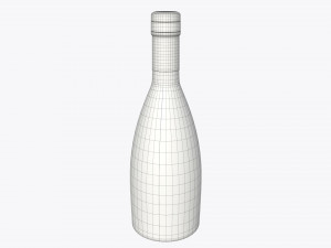 Whiskey bottle 05 Model 3D