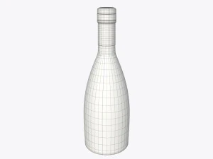 Whiskey bottle 05 3D Model
