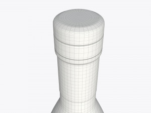 Whiskey bottle 05 Model 3D