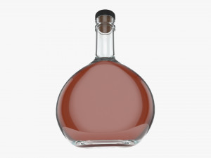 Whiskey bottle 06 3D Model