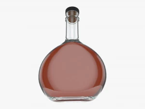 Whiskey bottle 06 3D Model
