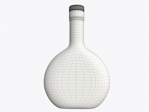 Whiskey bottle 06 3D Model
