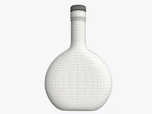 Whiskey bottle 06 3D Model